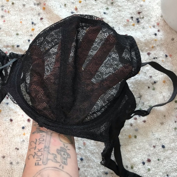 Freya Fancies Lace Plunge Bra - 32H - Picture 15 of 15